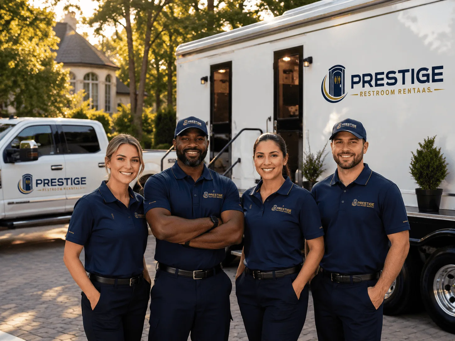 Trusted Luxury Portable Restrooms company in Harman, WV